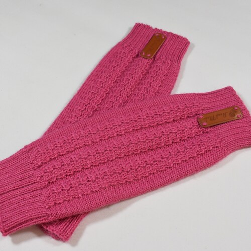 Black Leg Warmers Alpaca Wool Knit Leg Warmers for Baby Etsy