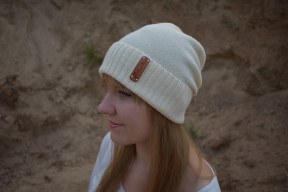 rib stitch beanie