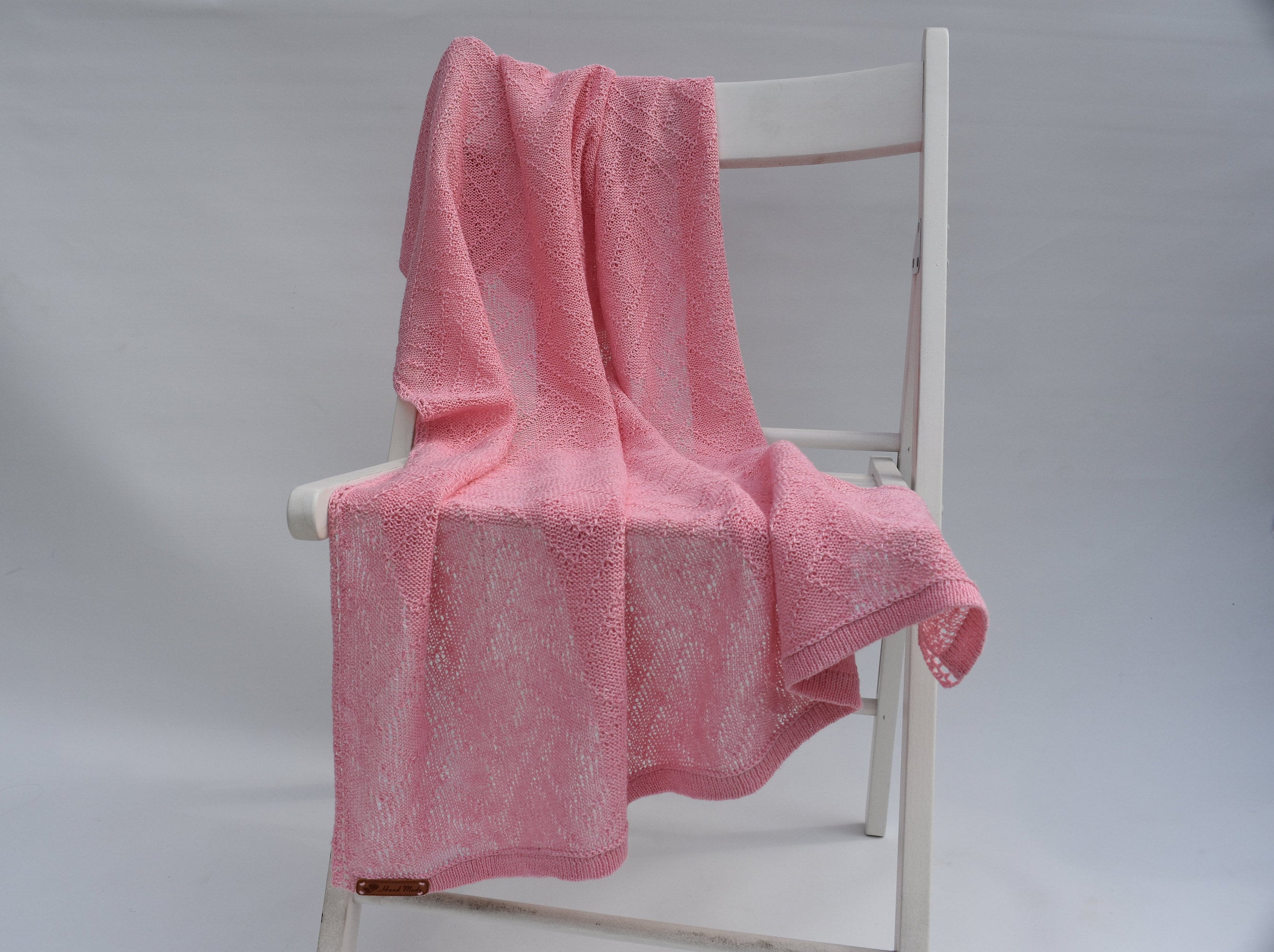 Coperta per neonati a tema foresta: cotone biologico, fibra naturale, varie misure, verde salvia, idea regalo per neonati. - Italia