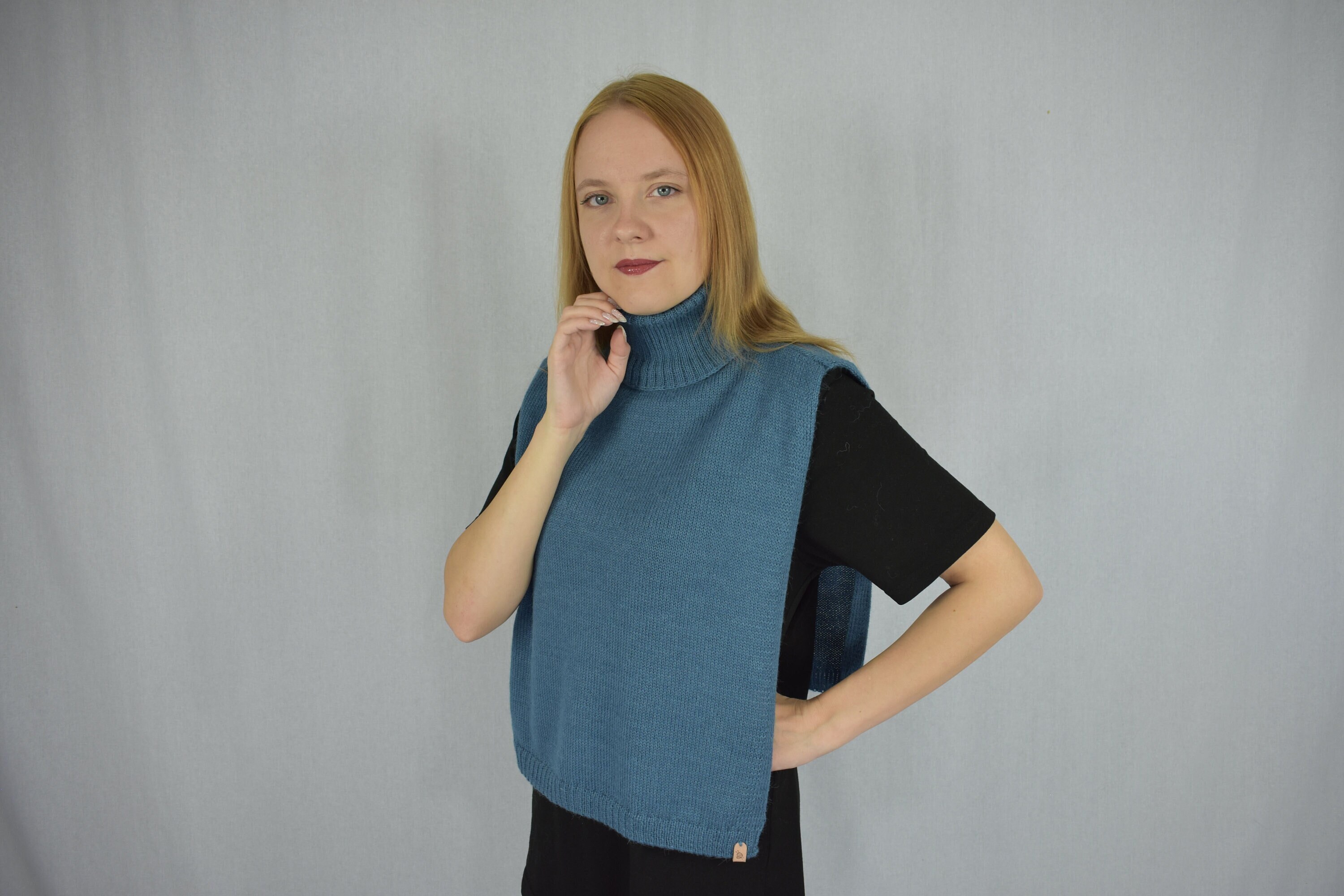 Mens black dickie turtleneck hot sale