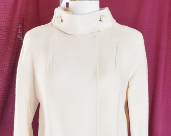 White Swing Jacket Etsy
