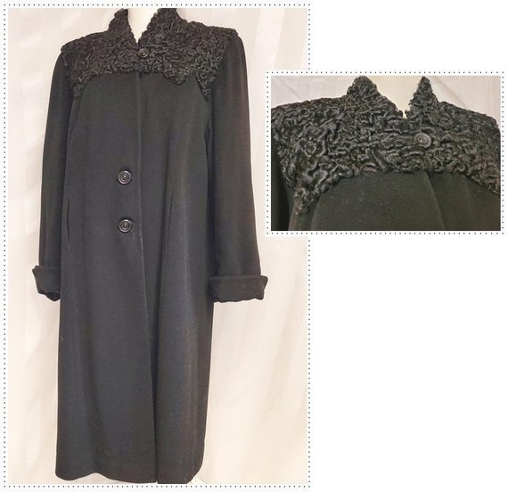 1930's Long Wool Coat