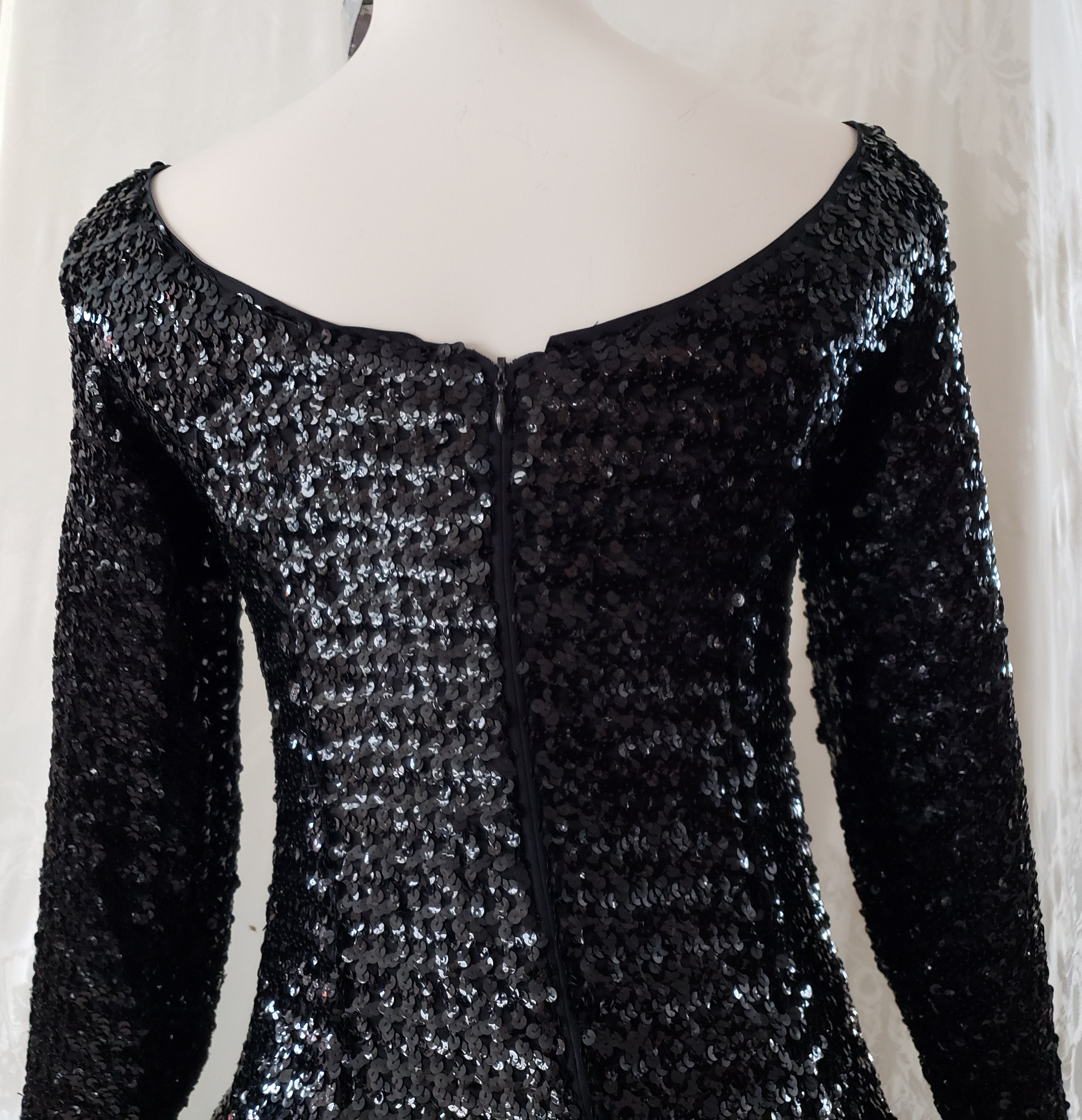 A ''million Sparkly Sequins Dress Looking Like a - Etsy
