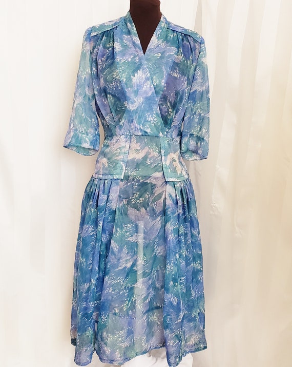 1960's Nylon Afternoon "Tea Dress"