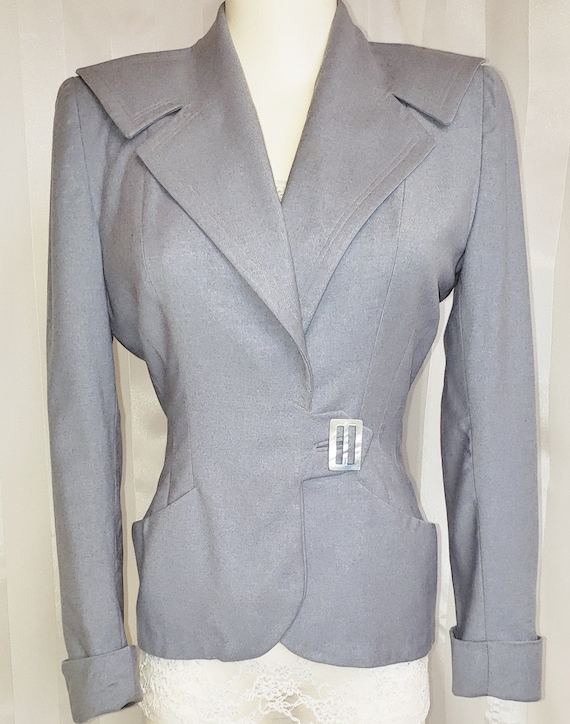 1930's - 40's Beautifully Tailored Wool Jacket