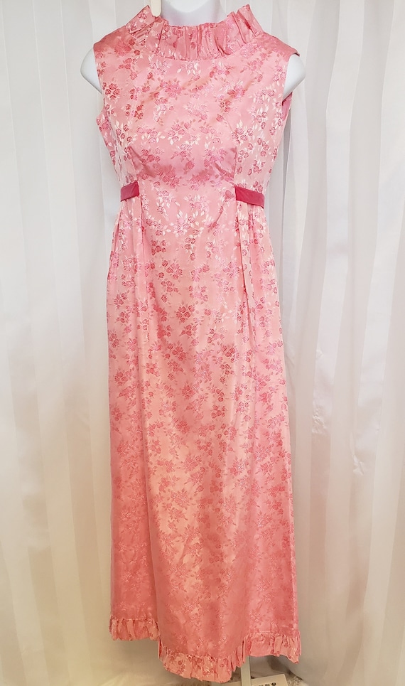 1960's Pretty Pink PROM Dress