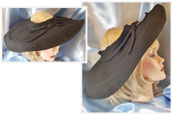 Avant Garde 1930's-40's Big, Beautiful Betmar Hat
