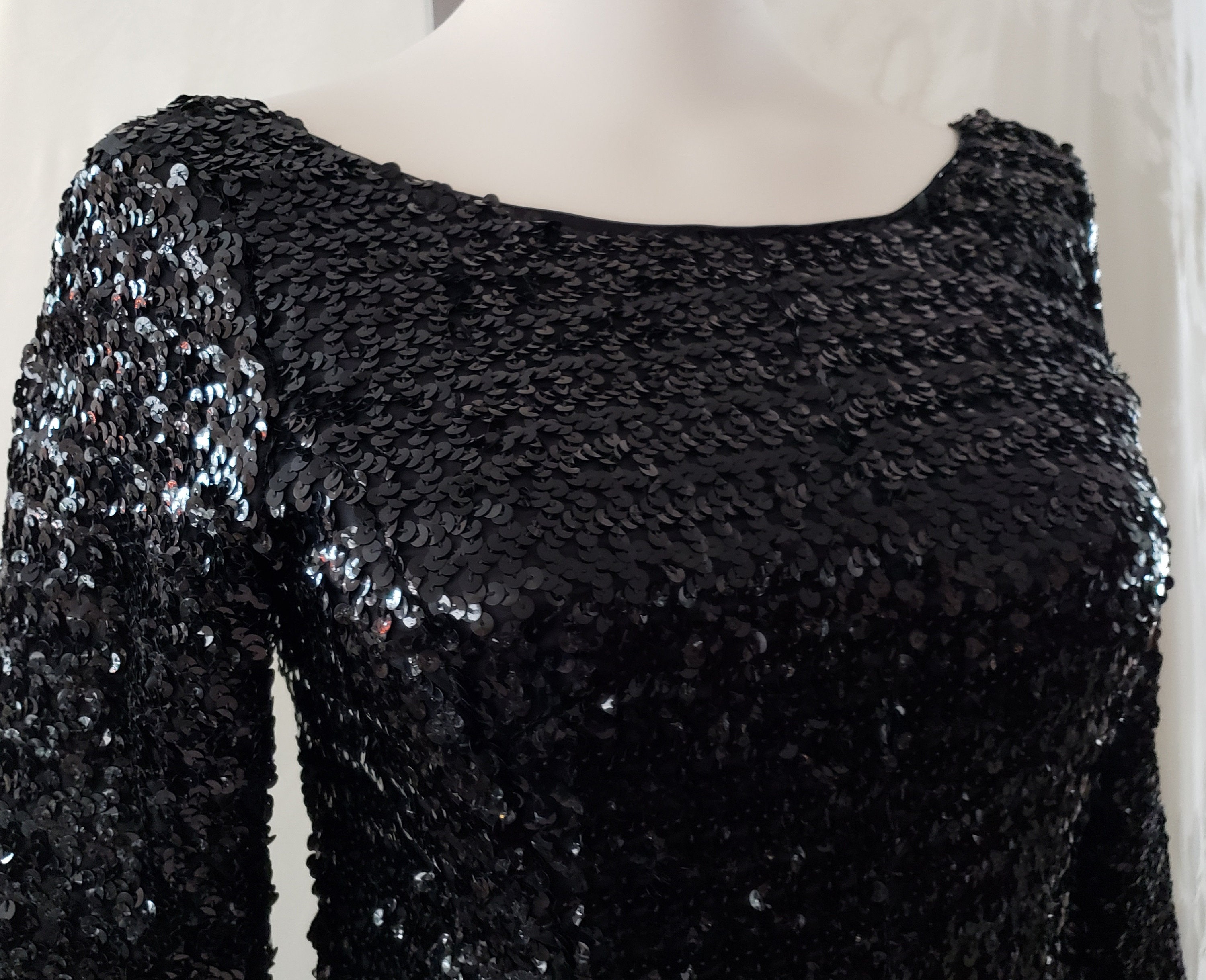 A ''million Sparkly Sequins Dress Looking Like a - Etsy