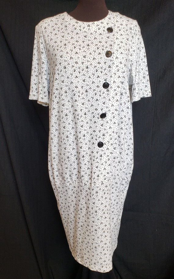 Blouson 1920's - 30's-Style Day Dress in Comfy Cot