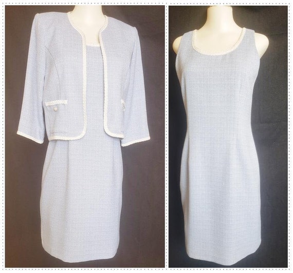 1960's Baby Blue Beautiful Spring & Summer Suit