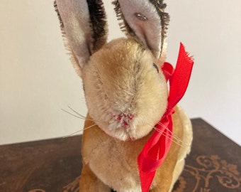 Steiff Bunny Rabbit Sonny All Ids Sitting Small 4 Inches Vintage
