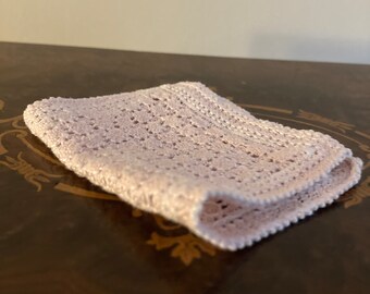 Hand knitted blanket 1:12