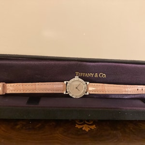 Tiffany & Co. starling silver watch