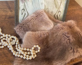 Vintage fur collar