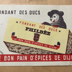 French Vintage Advertisement