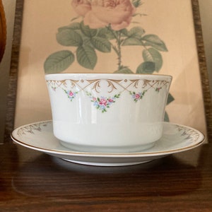 PMR Bavaria Jaeger bowl and plate attached 1923-1925