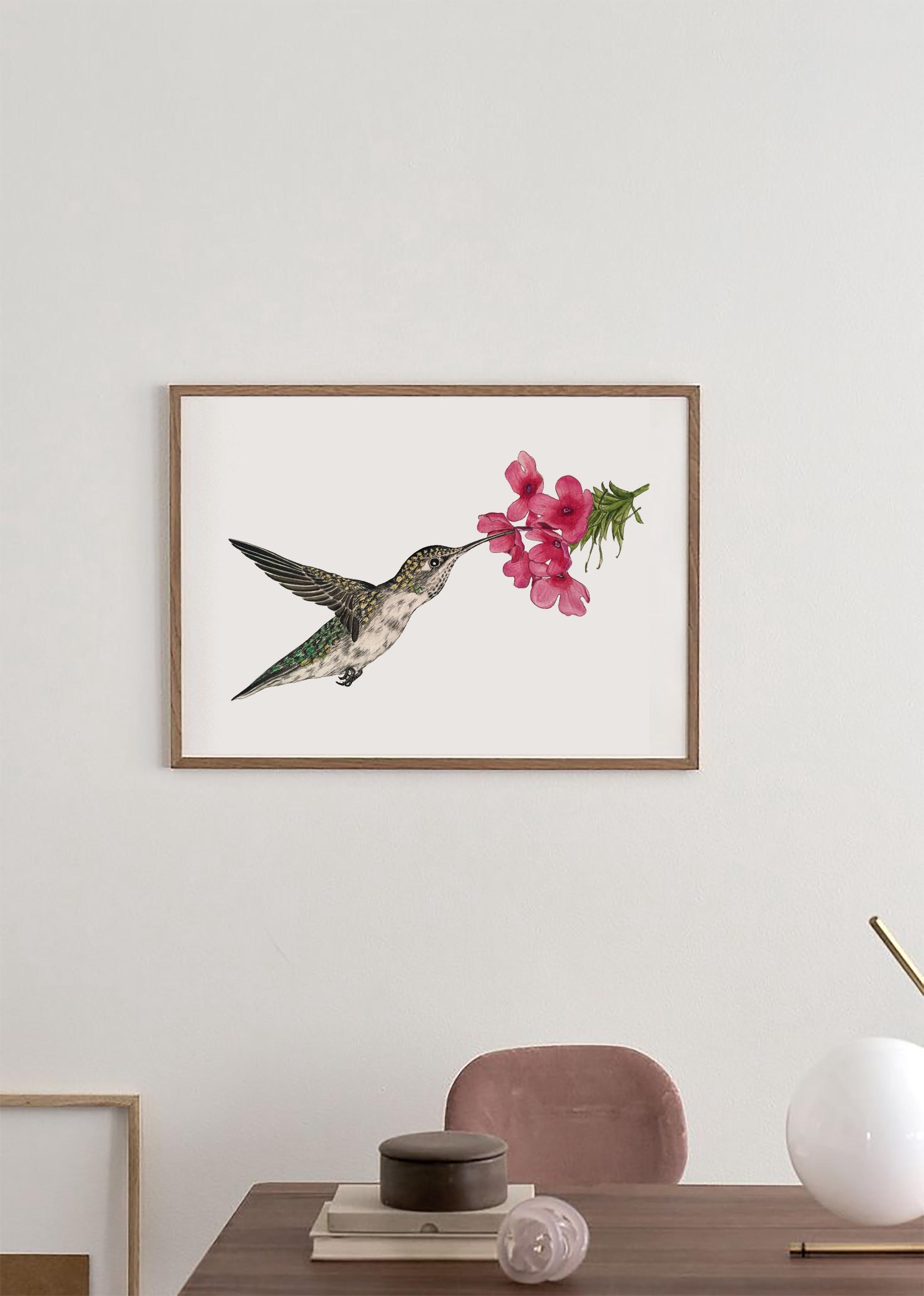 Buy Impression D'art Botanique / Colibri / Oiseau / Affiche Vintage  Aquarelle / Art Mural Floral / Décoration Intérieure / Chambre Bébé Online  in India - Etsy, image size:2140x3000