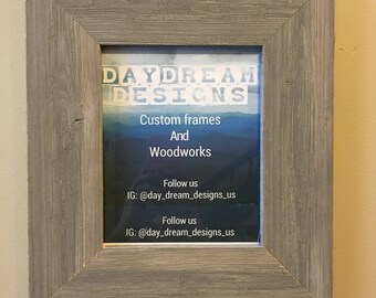 8x10 Barn Wood Picture Frame