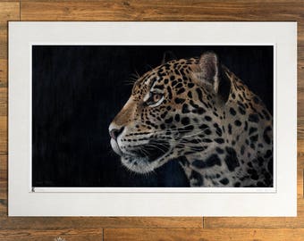 Wildlife Art Print, Jaguar