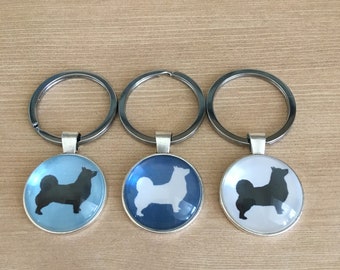 PREORDER Swedish Vallhund Blue Acrylic Phone Charm
