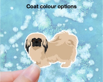 eine fahrrad und auto tasche für ein pekinese hund