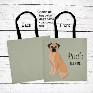 Chinook tote bag personalized