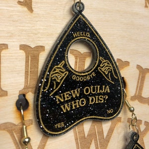 Ouija Planchette Earrings