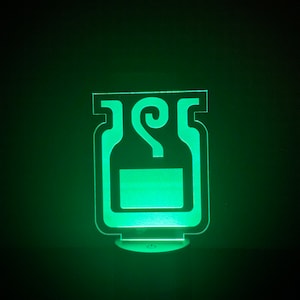 Monster Hunter Rise Mega Potion Color-Changing LED Lamp with Wireless Remote