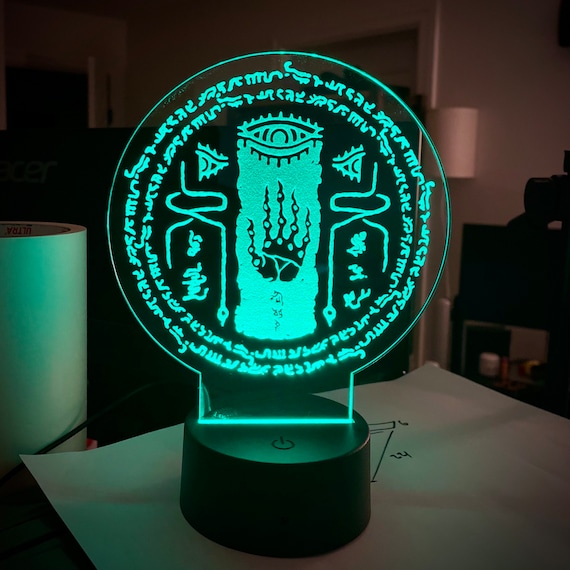 Zonai Shrine Hand LED Lamp: Legend of Zelda Tears of the Kingdom