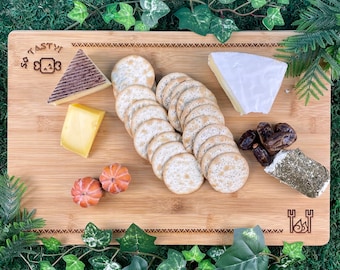Tabla de cortar de bambú para barbacoa Monster Hunter So Tasty
