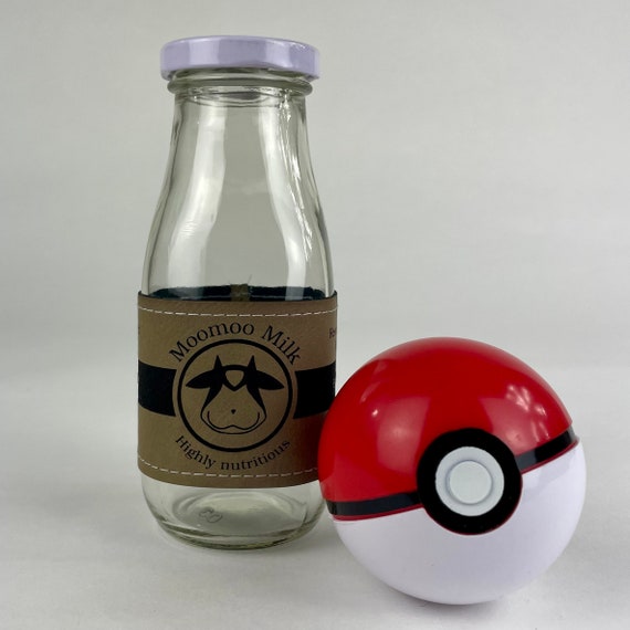 Pokemon Moomoo Milk Milktank Glass Milk Bottle With -  Denmark