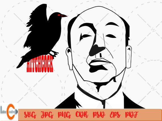 Alfred Hitchcock SVG Alfred Vector SVG Alfred Hitchcock | Etsy