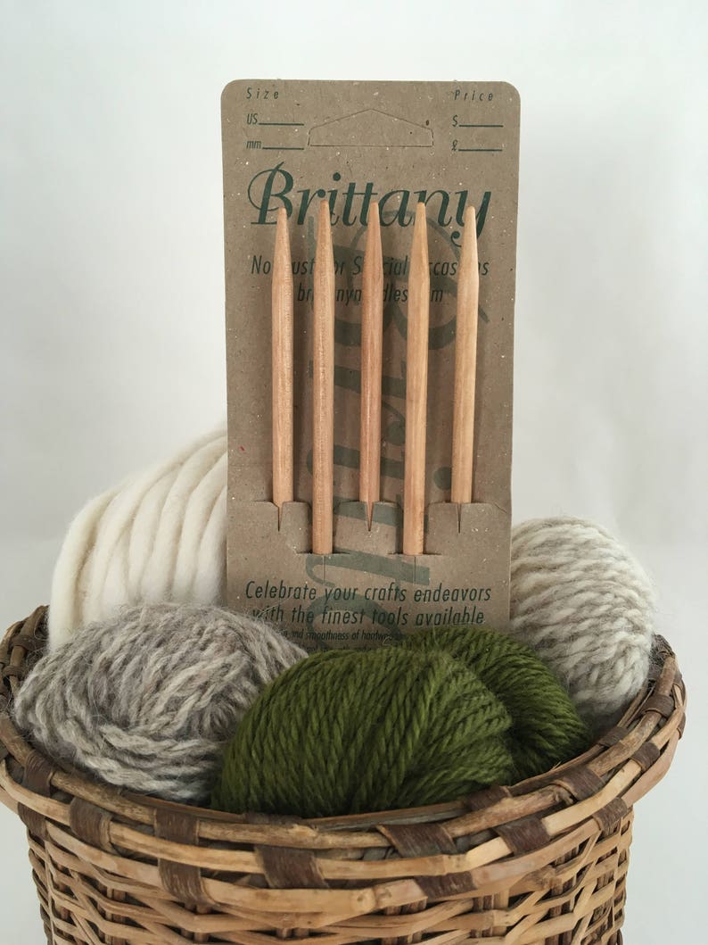 Brittany Knitting Needles DP Double Pointed Size 8 5mm Etsy