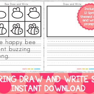 Spring Draw and Write Set