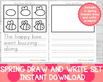Spring Draw and Write Set