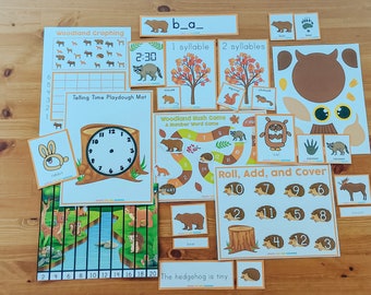 Forest Friends Learning Pack, Woodland Unit Study