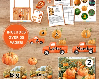 Pumpkin Learning Pack, Pumpkin Unit Study