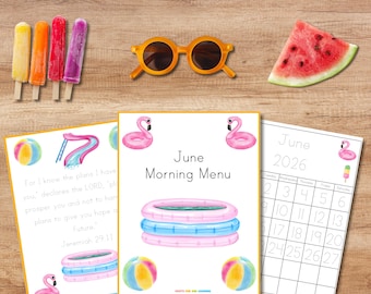 June 2026 Morning Menu, Summer, Morning Time