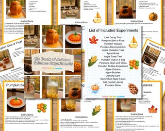 My Book of Autumn Science Experiments