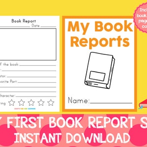 My First Book Report Set