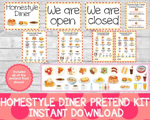 pretend restaurant
