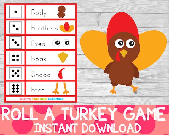 Roll A Turkey Game