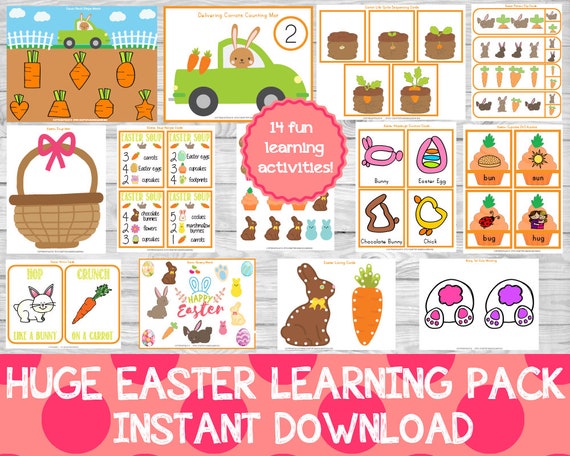 Easter Learning Pack Huge Easter Learning Pack Easter