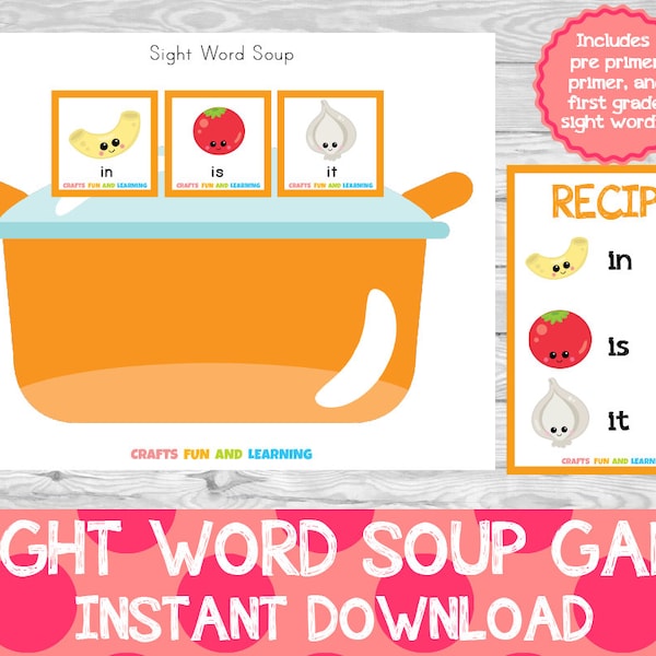 Sight Word - Etsy