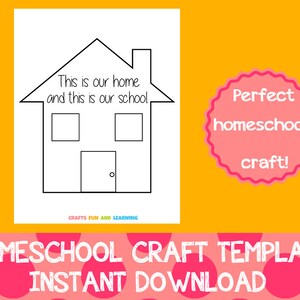 HOMESCHOOL CRAFT TEMPLATE