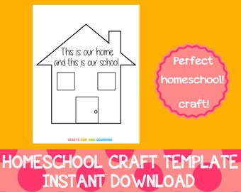 HOMESCHOOL CRAFT TEMPLATE