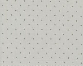 MAGIC DOT Dots Silver Lella Boutique Patriotic Fabric - 100% cotton quilting Fabric yardage - Moda Fabrics
