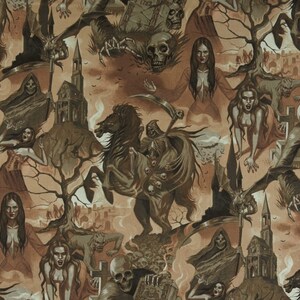 MIDNIGHT SHADOWS - Smoke - Alexander Henry; new 100% cotton quilting fabric - PLEASE Read
