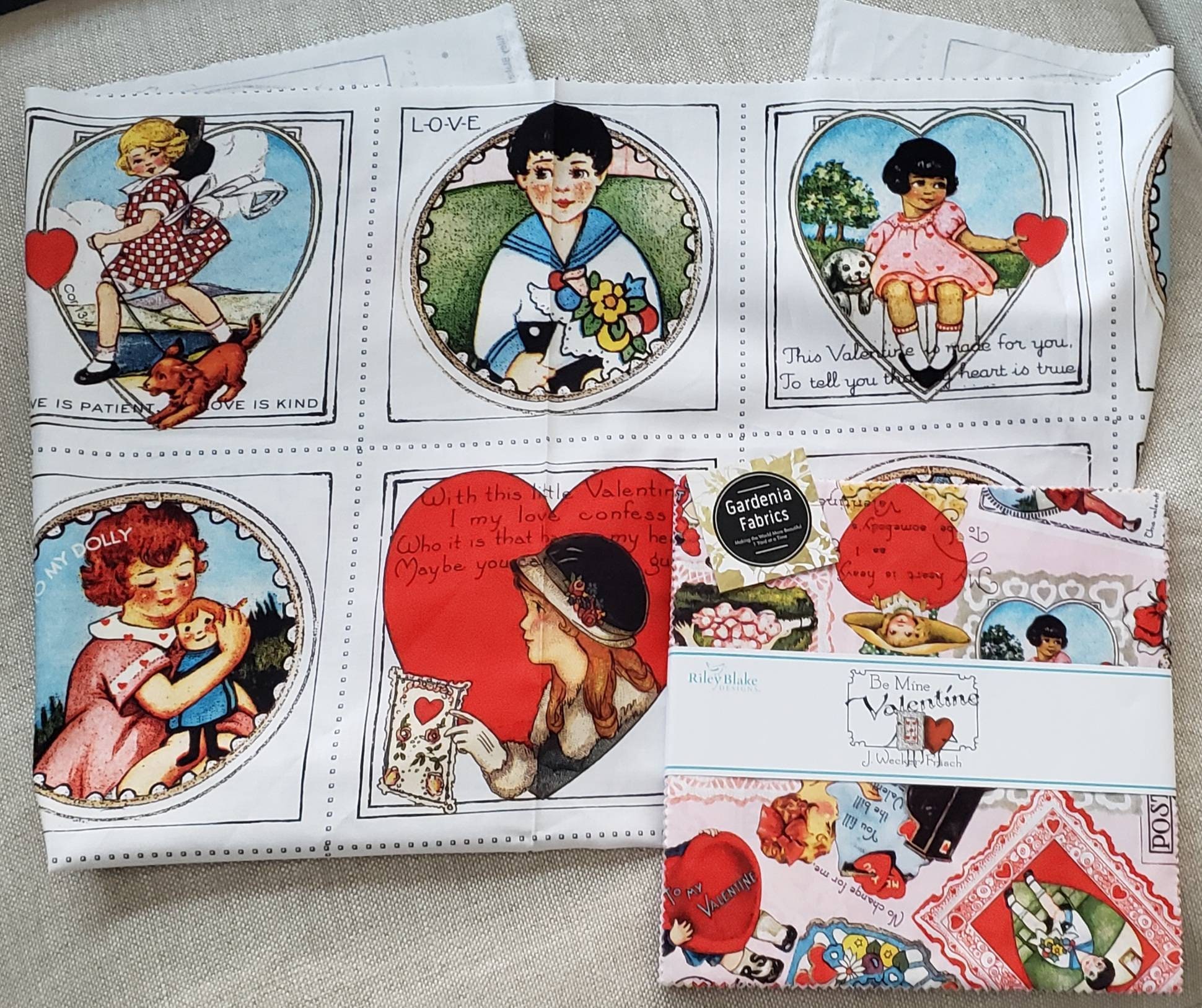 VINTAGE VALENTINES Be Mine from Michael Miller Fabrics – My Timeless Day  Quilting & Sewing
