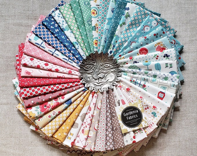 Cook Book Fat Eight Bundle 42 Pieces, Lori Holt for Riley Blake - Etsy